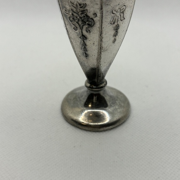 Antique Edwardian Silver Plated Salt Shaker, Circa 1900s, SP 113 - Picture 5 of 7